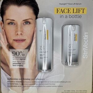 NEW Strivectin Tighten & Lift Peptight Face Lift Serums 2 Pack 1oz & 0.5 Oz